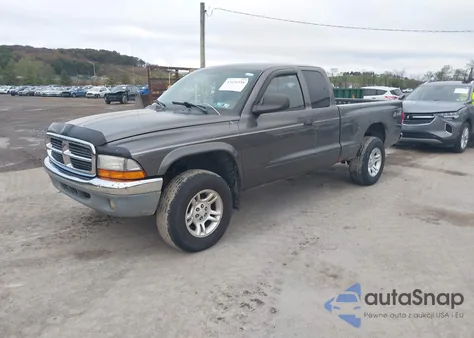 2004 Dodge Dakota Slt from USA, damaged, VIN 1D7HG42N34S704613